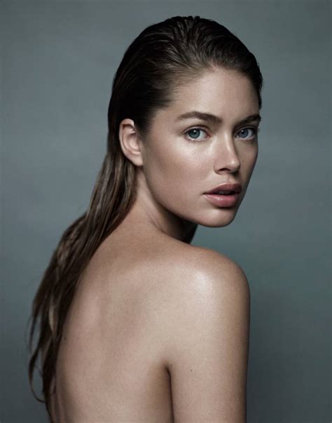 Doutzen Kroes, a Dutch model and currently one of the Victoria's Secret Angels, has a nude pictorial in spring's issue of VMan magazine. Doutzen posed naked for Argentinean director & photographer Sebastian Faena .